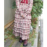 チェック柄ティアードスカート | axes femme | 詳細画像6 