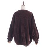 モールヤーンニットチュニック | axes femme | 詳細画像18 