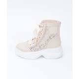 チュールハイカットスニーカー | axes femme | 詳細画像12 