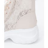 チュールハイカットスニーカー | axes femme | 詳細画像15 