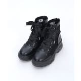 黒 | レースハイカットスニーカー | axes femme