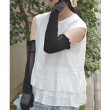 レース重ねロングＵＶ手袋 | axes femme | 詳細画像5 