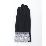 レース使いベロアリボン手袋 | axes femme | 詳細画像9 