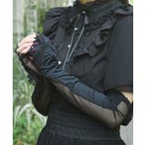 接触冷感ローズＵＶロング手袋 | axes femme | 詳細画像3 