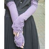 接触冷感ローズＵＶロング手袋 | axes femme | 詳細画像4 