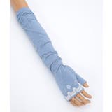 巻バラビジューＵＶロング手袋 | axes femme | 詳細画像14 