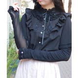 巻バラビジューＵＶロング手袋 | axes femme | 詳細画像4 