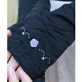 巻バラビジューＵＶロング手袋 | axes femme | 詳細画像5 