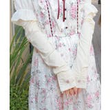 生成り | 巻バラビジューＵＶロング手袋 | axes femme