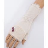 バラ×レースＵＶショート手袋 | axes femme | 詳細画像25 