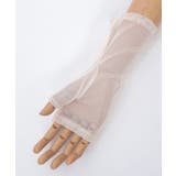 バラ×レースＵＶショート手袋 | axes femme | 詳細画像26 