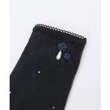 バラ×レースＵＶショート手袋 | axes femme | 詳細画像9 