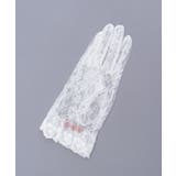 巻きバラレースグローブ | axes femme | 詳細画像16 