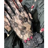 巻きバラレースグローブ | axes femme | 詳細画像3 