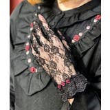 巻きバラレースグローブ | axes femme | 詳細画像4 