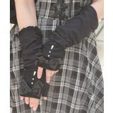 リボンデザインＵＶロング手袋 | axes femme | 詳細画像2 