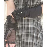 リボンデザインＵＶロング手袋 | axes femme | 詳細画像3 