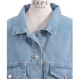 ビッグシルエットデニムジャケット | axes femme | 詳細画像7