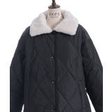 襟ファーキルトジャケット | axes femme | 詳細画像14