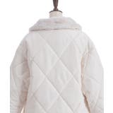 襟ファーキルトジャケット | axes femme | 詳細画像8