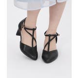 黒 | ストラップパンプス | axes femme