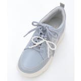 チャーム付レーススニーカー | axes femme | 詳細画像18 