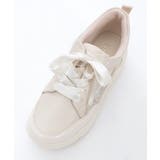 チャーム付レーススニーカー | axes femme | 詳細画像26 