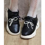 チャーム付レーススニーカー | axes femme | 詳細画像3 