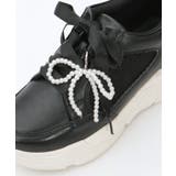 チャーム付レーススニーカー | axes femme | 詳細画像6 