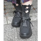 黒 | ニットスニーカーブーツ | axes femme
