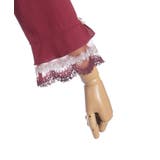 カラー刺繍チュールレースプルオーバー | axes femme | 詳細画像15 