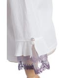 カラー刺繍チュールレースプルオーバー | axes femme | 詳細画像20 