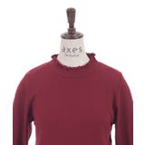 苺チュールレース七分袖プルオーバー | axes femme | 詳細画像18