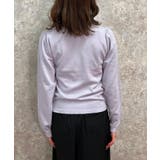 パールチェーン付ニット | axes femme | 詳細画像3