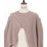 2WAYケープ風ニットプルオーバー | axes femme | 詳細画像10