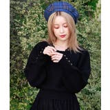黒 | オフショルニットプルオーバー | axes femme