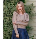 モカ | オフショルニットプルオーバー | axes femme