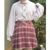 ピンク | リボン×ケーブルニットPO | axes femme