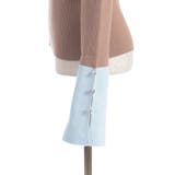 バイカラーニットプルオーバー | axes femme | 詳細画像11 