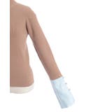 バイカラーニットプルオーバー | axes femme | 詳細画像12 