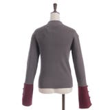 バイカラーニットプルオーバー | axes femme | 詳細画像15 