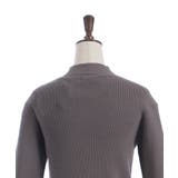 バイカラーニットプルオーバー | axes femme | 詳細画像18 