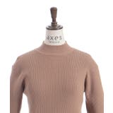 バイカラーニットプルオーバー | axes femme | 詳細画像8 