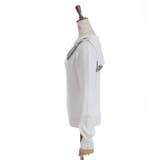 フラワー刺繍セーラー襟ニット | axes femme | 詳細画像13 