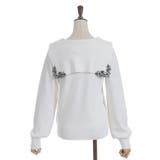 フラワー刺繍セーラー襟ニット | axes femme | 詳細画像14 