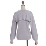 フラワー刺繍セーラー襟ニット | axes femme | 詳細画像25 