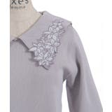 フラワー刺繍セーラー襟ニット | axes femme | 詳細画像28 