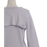 フラワー刺繍セーラー襟ニット | axes femme | 詳細画像29 