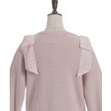 チェックシフォンリボンニット | axes femme | 詳細画像30 