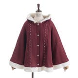 パール裏ボアニットポンチョ | axes femme | 詳細画像17 